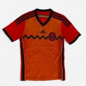 Mexico 2010 World Cup orange and red jersey - size L